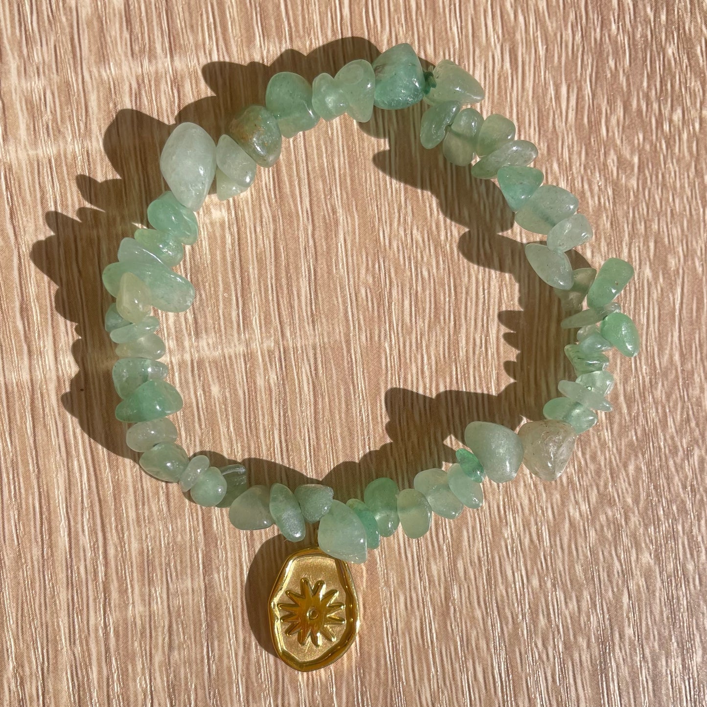 Bracelet aventurine personnalisable