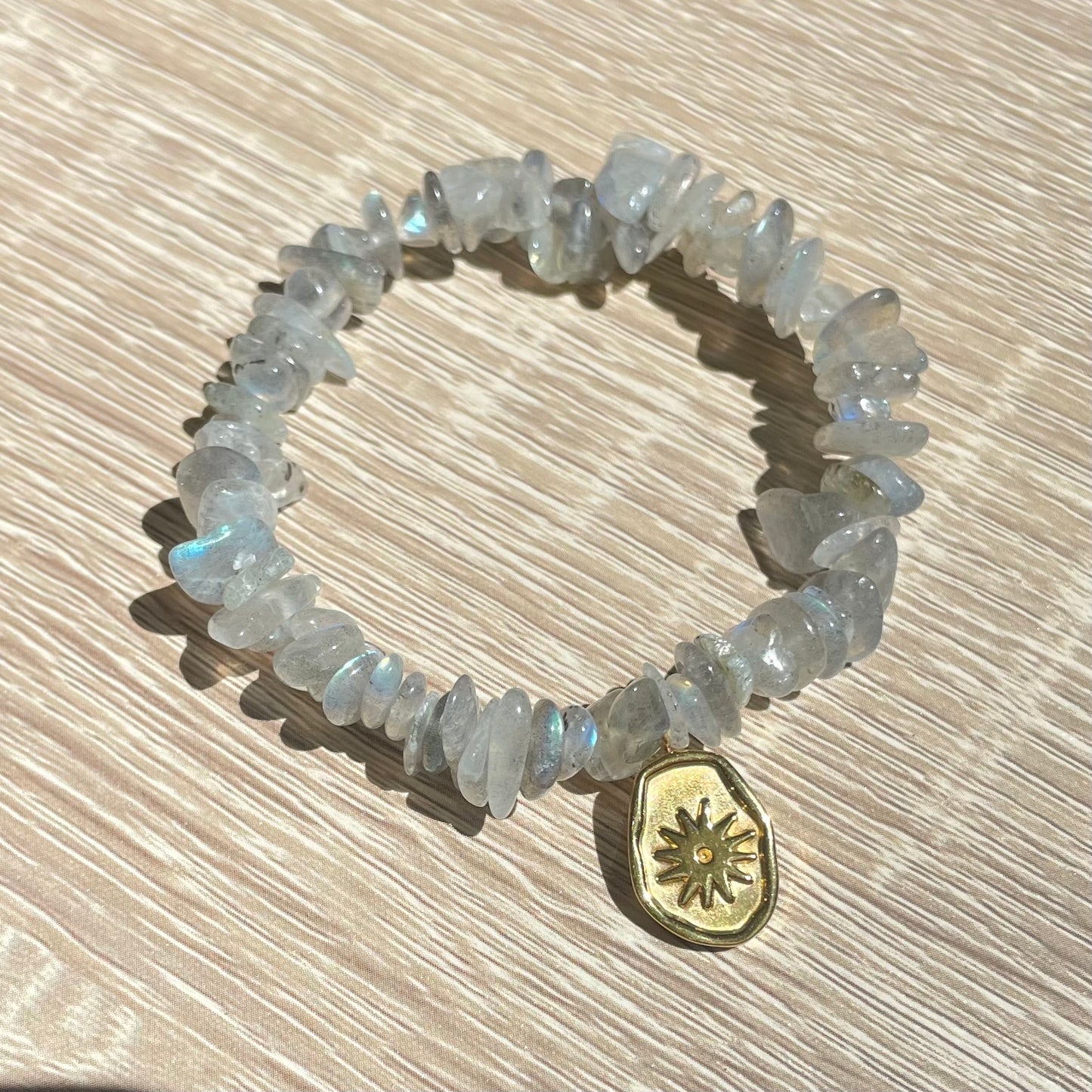 Bracelet labradorite personnalisable