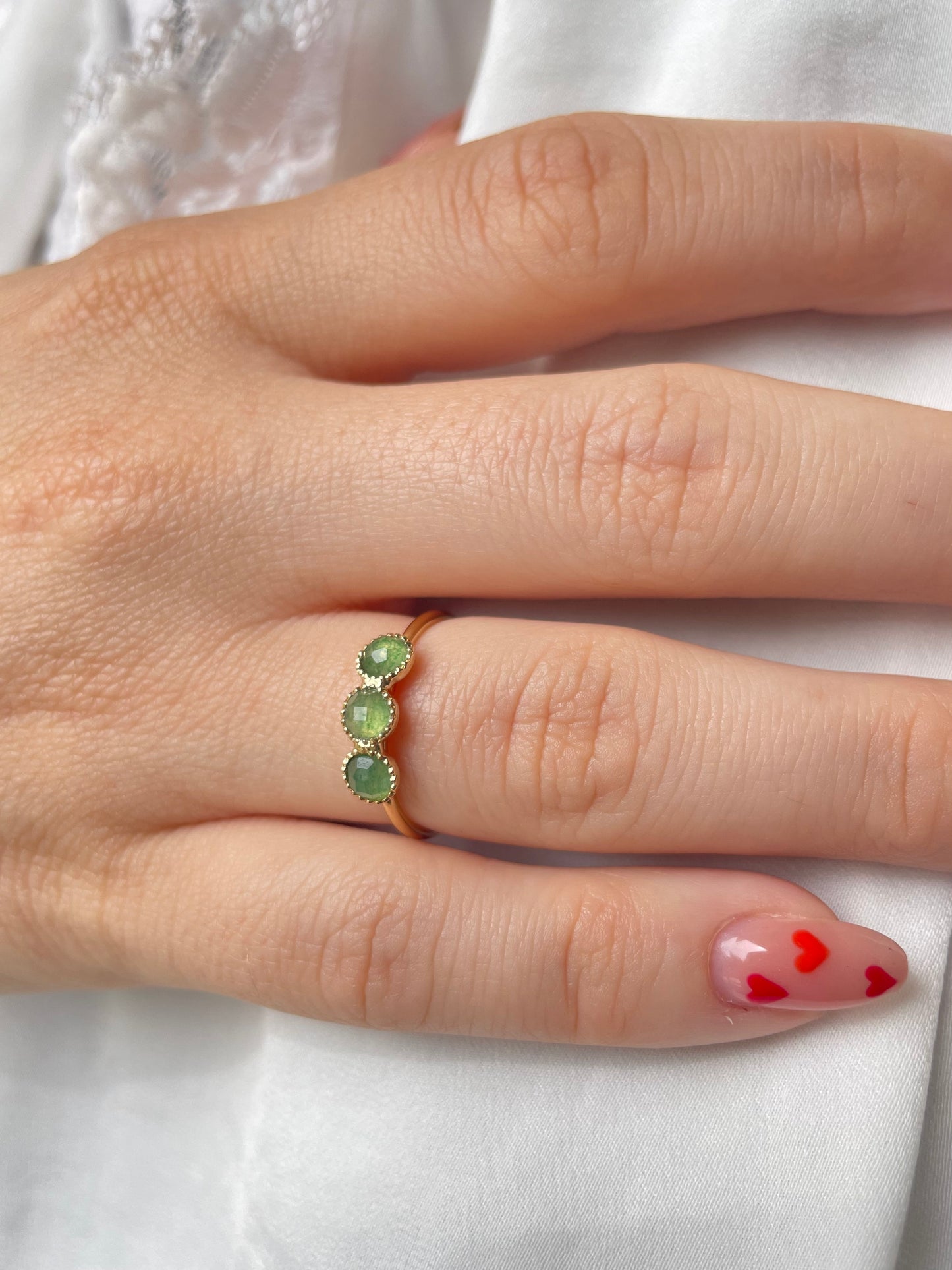 Bague Alcé aventurine